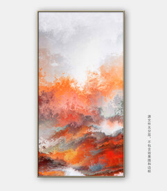 抽象油画