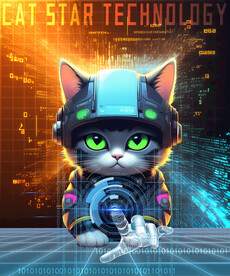 科技猫海报
