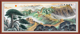 长城迎客松