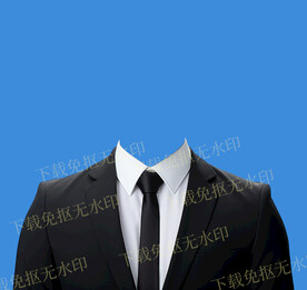 证件照西装模板
