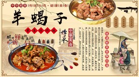 羊蝎子背景墙