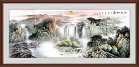 山水国画