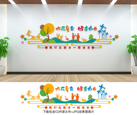 幼儿园文化墙