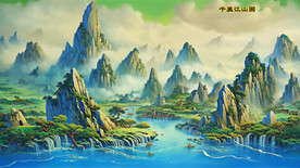 千里江山图