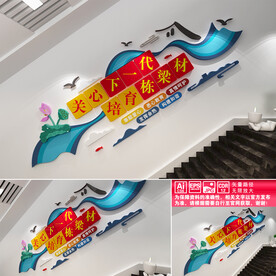 关工委文化墙