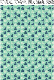 蓝色之星  印花