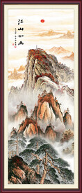 玄关山水画
