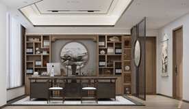 经理办公室效果图