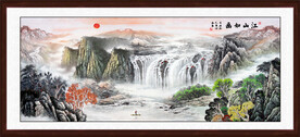 山水风景画
