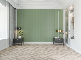 北欧卧室背景墙 空场景