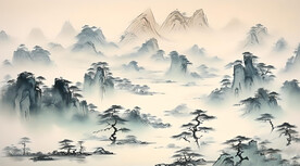 山水画