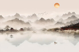 山水画