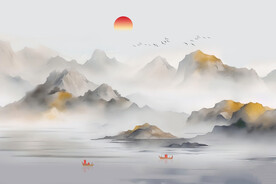 山水画