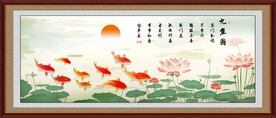 九鱼图