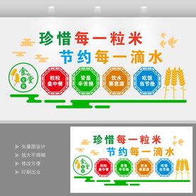 珍惜每一粒米
