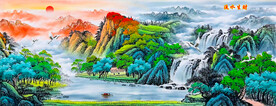 国画鸿运当头