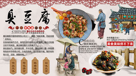 臭豆腐背景墙