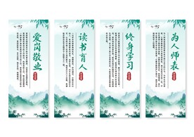 师德师风展板
