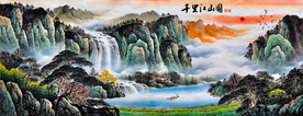 山水画
