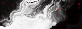 玄关水墨画
