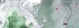 水墨山河