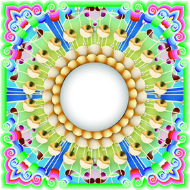 民族花纹