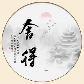 舍得字画