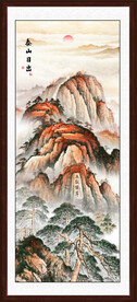 泰山日出五岳独尊