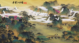 千里江山图