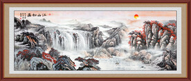 国画山水画