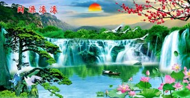 山水风景画