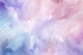 蓝紫色水彩水墨画背景