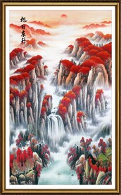 鸿运当头国画