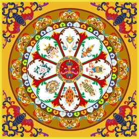 藏式花纹