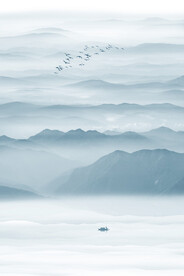 玄关山水画