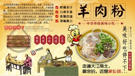 羊肉粉背景墙
