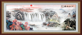 办公室山水画