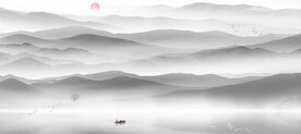 水墨画