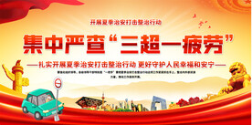严查三超一疲展板