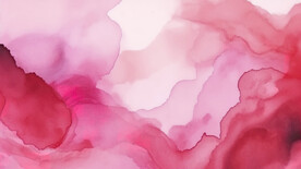 红色水彩水墨背景