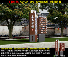 景区指示牌