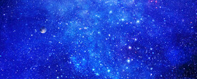 蓝色星空天花软膜
