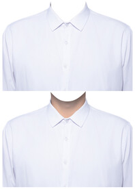男士男生白衬衫证件照衣服素材