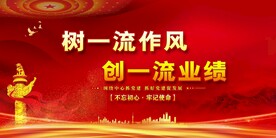党建背景展板 