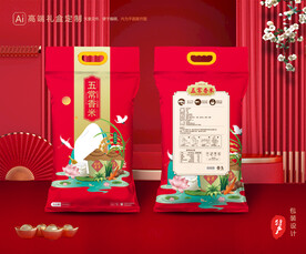 大米包装 稻米礼盒