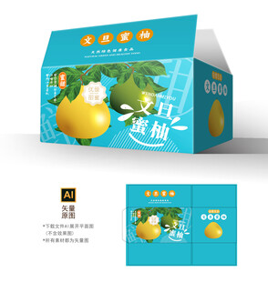 文旦蜜柚彩盒