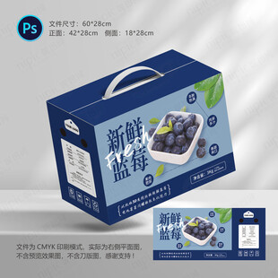 蓝莓包装礼盒