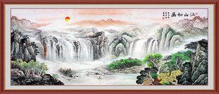 国画山水画