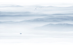 简约大气新中式山水画