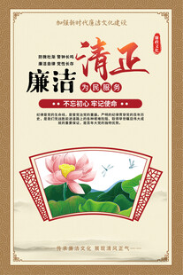 反腐倡廉海报